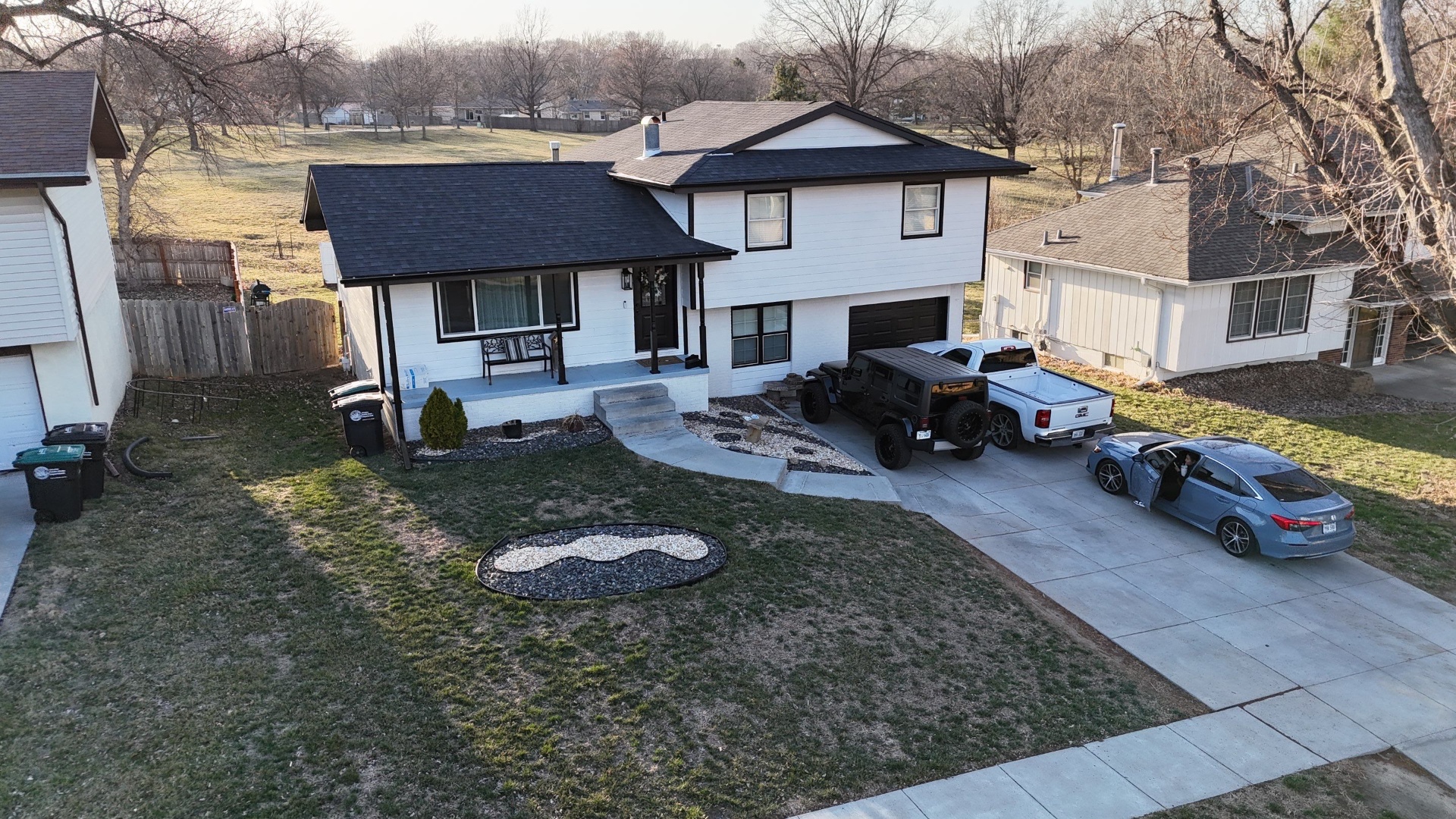 Roof, trim & exterior finish — After